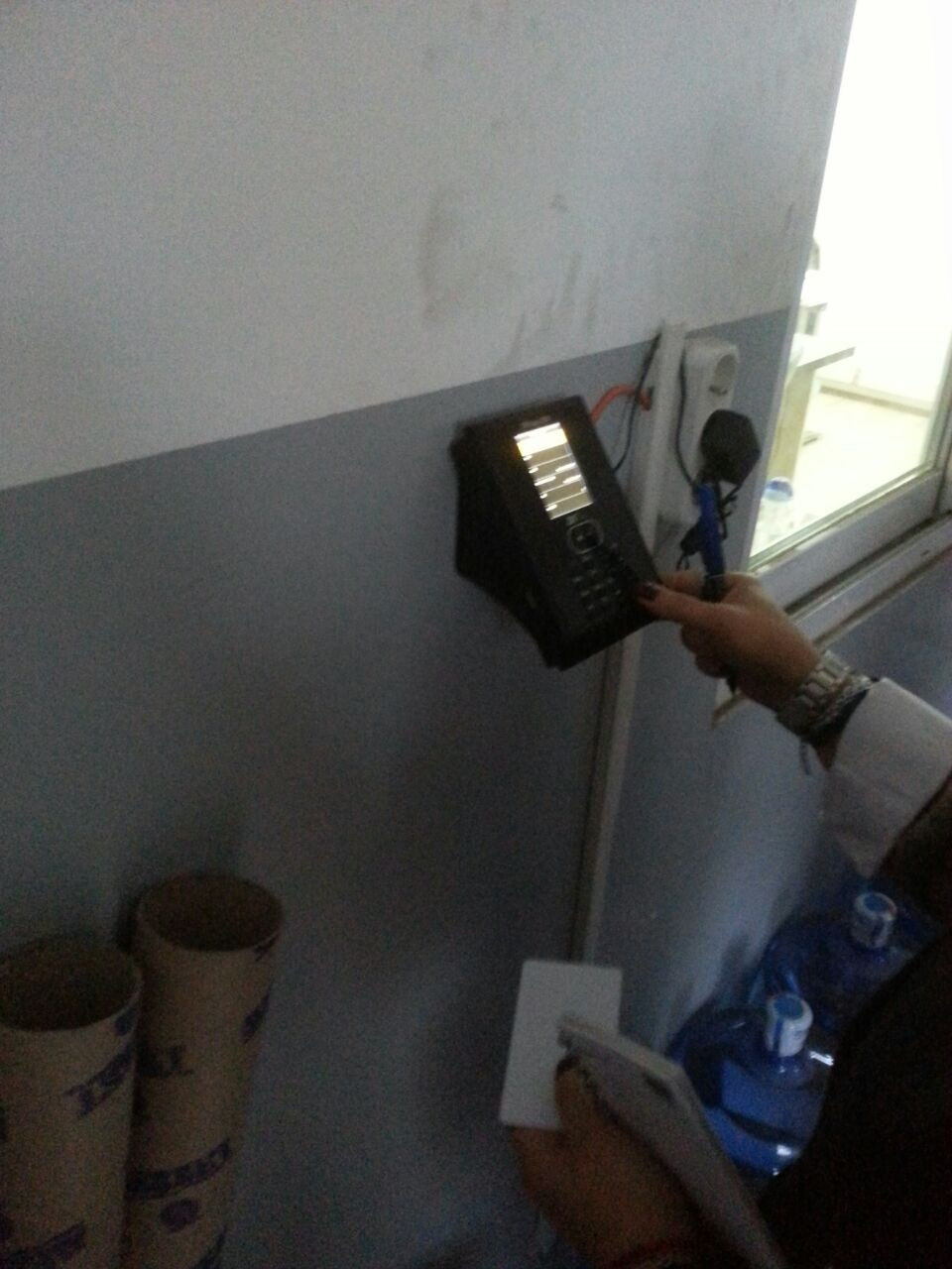 TRFace 200 Yüz Tanıma Sistemi Montaj Görüntüleri